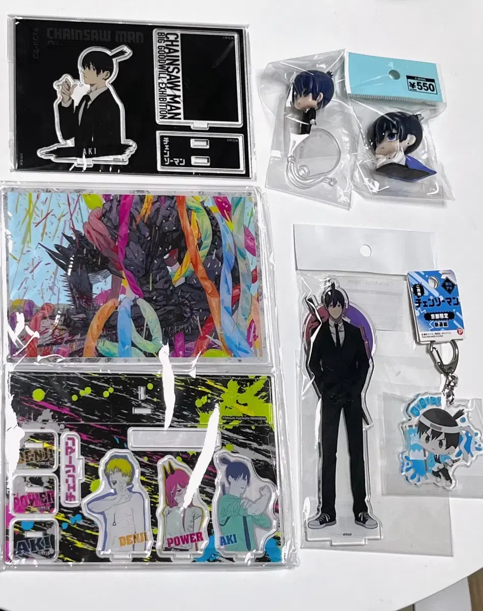 Chainsaw Man Akihime no Denji Power acrylic Figures sticker Canbadge