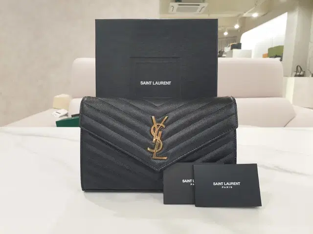 생로랑 YSL 엔벨로프 WOC 케이트백 케이트 크로스백 금장