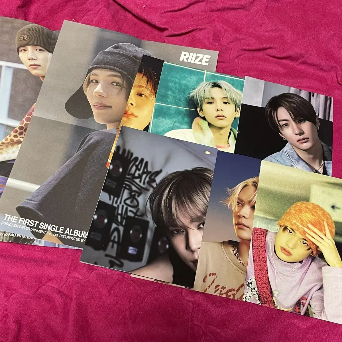 Rize Get Your Guitar Boom Boom Be Grounded poster wts wonbin shotaro sohee sungchan eunseok ton