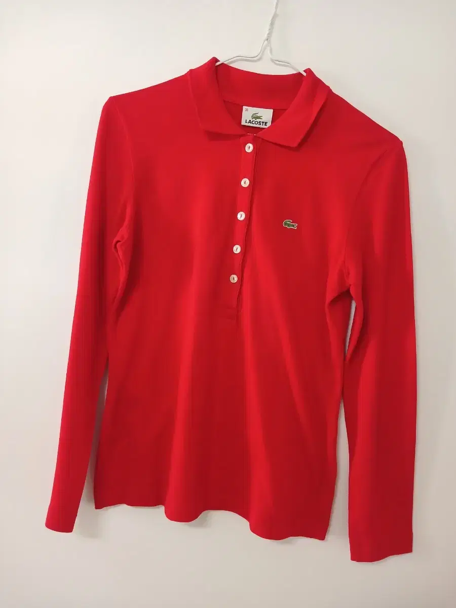 Women's Lacoste Long Sleeve T-Shirt in Span 90