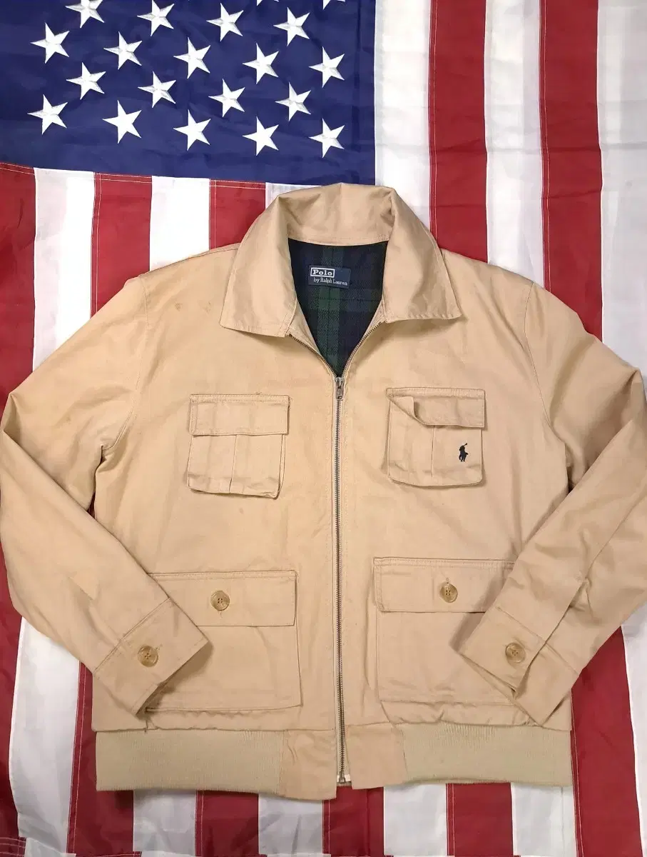 Original 90's Ralph Lauren Polo Bomber Jacket