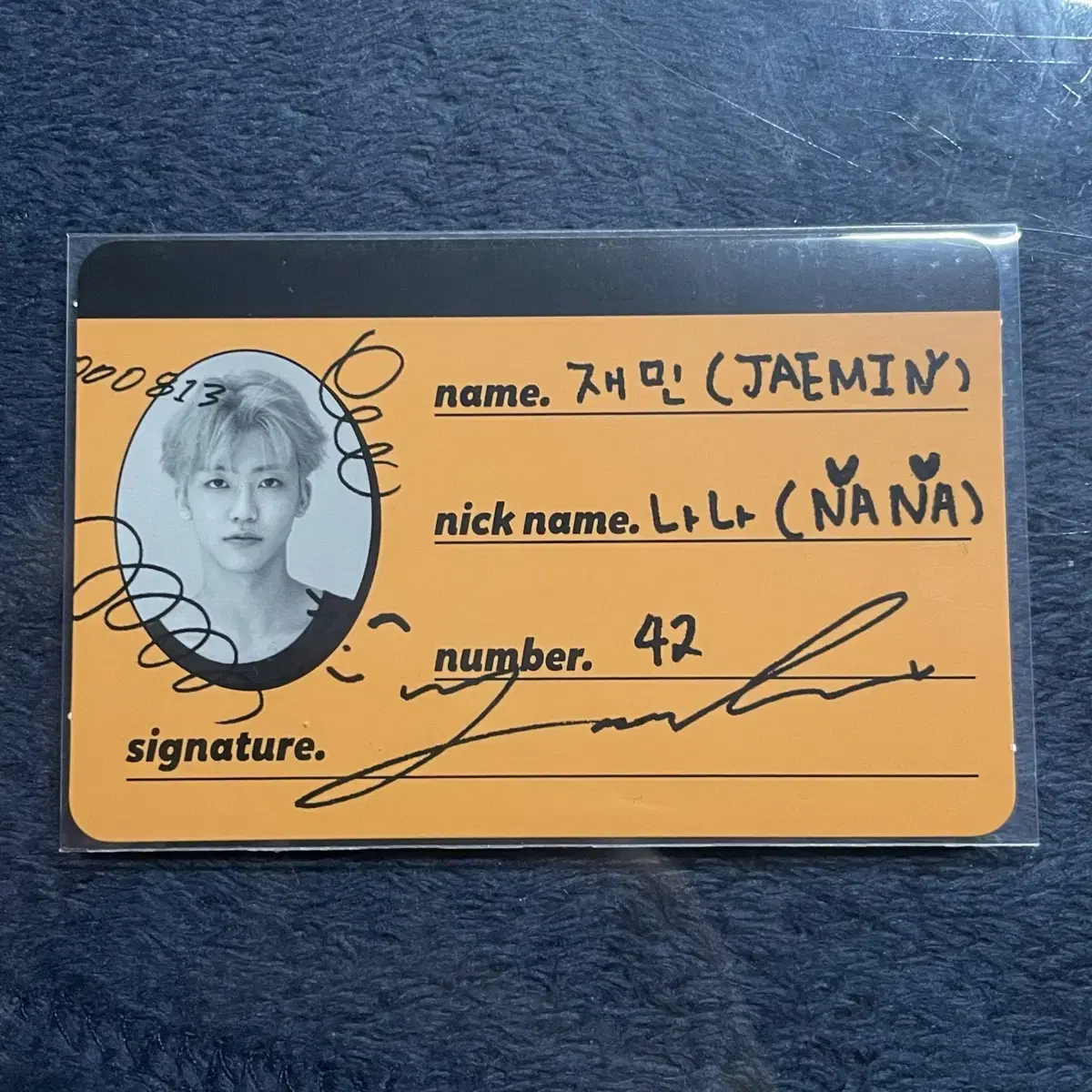 Weegotup jaemin ID card