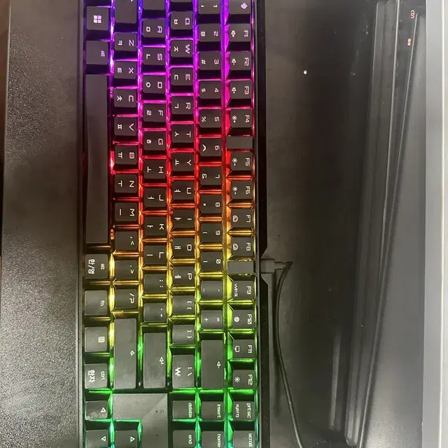 체리 mx 키보드 3.0 rgb 청축