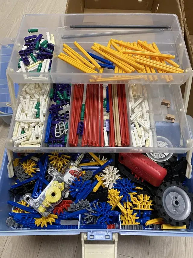 국립서울과학관 k'nex K-bot 로봇공학 수업 상자 팝니다