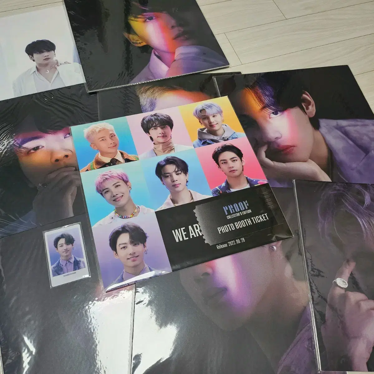 Bangtan Proof Collector's Edition full set wts pre-order benefit jungkookphotocard