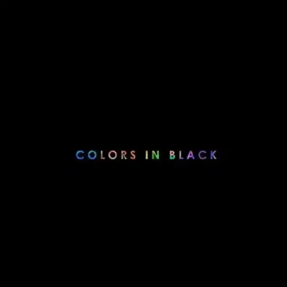 [미개봉 ] 넬 앨범 cd COLORS IN BLACK