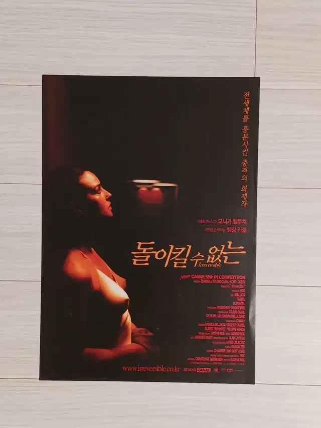 모니카벨루치 뱅상카셀 돌이킬수없는(2003년)