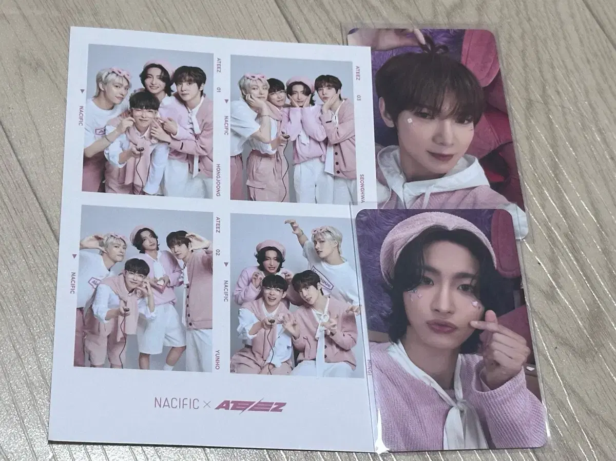 ATEZ Pacific photocard Necut WTS