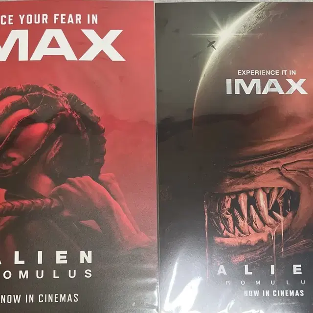 [에이리언 IMAX] 1,2주차 포스터