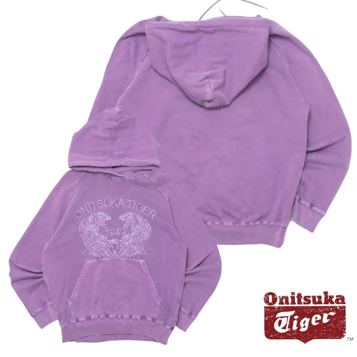 Onitsuka Tiger Garment Dying Tiger Overfit Hoodie N463