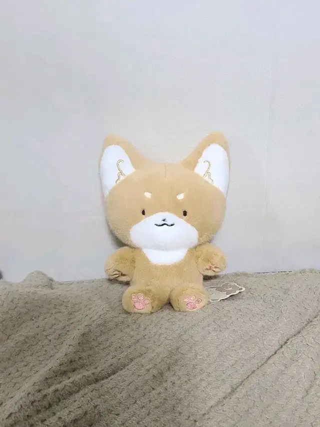 정품 새상품)키츠네네 브라운 30cm 인형