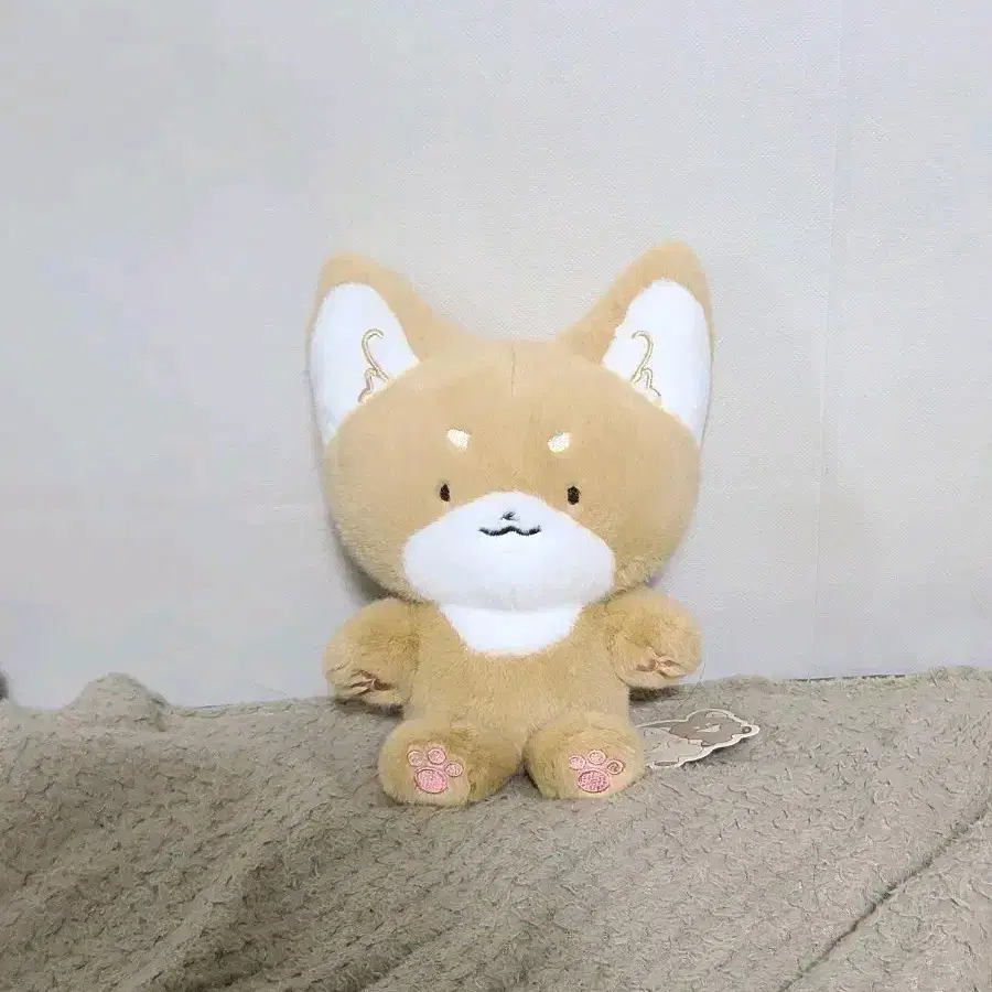 정품 새상품)키츠네네 브라운 30cm 인형