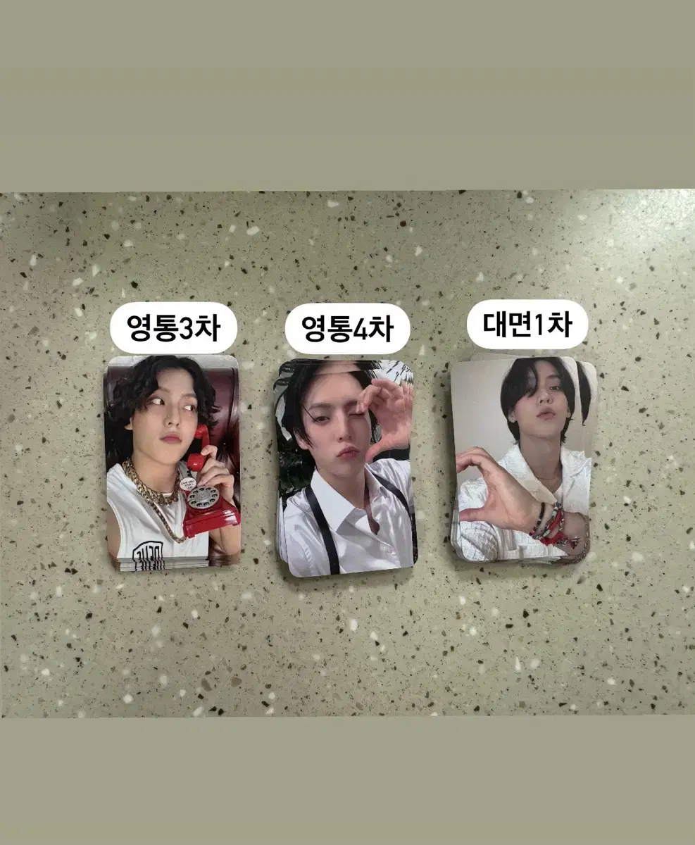 BTOB pellet guns lee minhyuk unreleased photocard in bulk of 3
