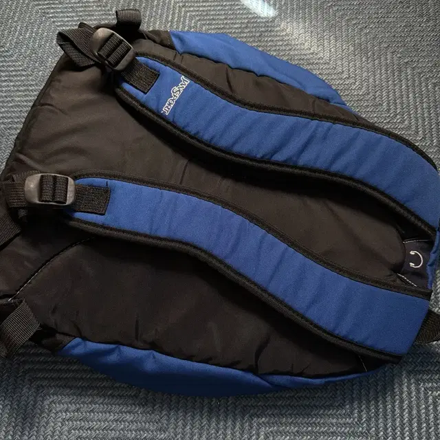 빈티지 잔스포츠 jansport 블루 배색 백팩