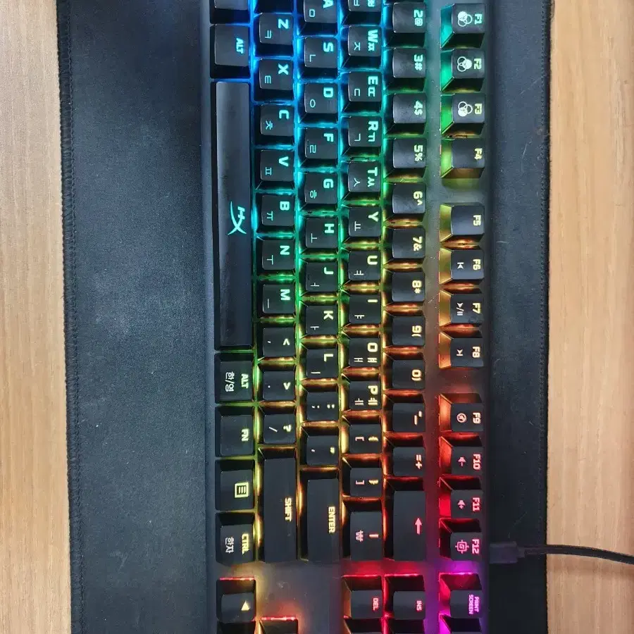 HyperX Alloy Origins Core Red (with keycap) #게이밍키보드,#적축,#기계식키보드,#하이퍼엑스 on  Bunjang Global Site.