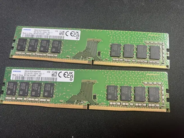 ddr4 3200 8기가램 x2개 팝니당