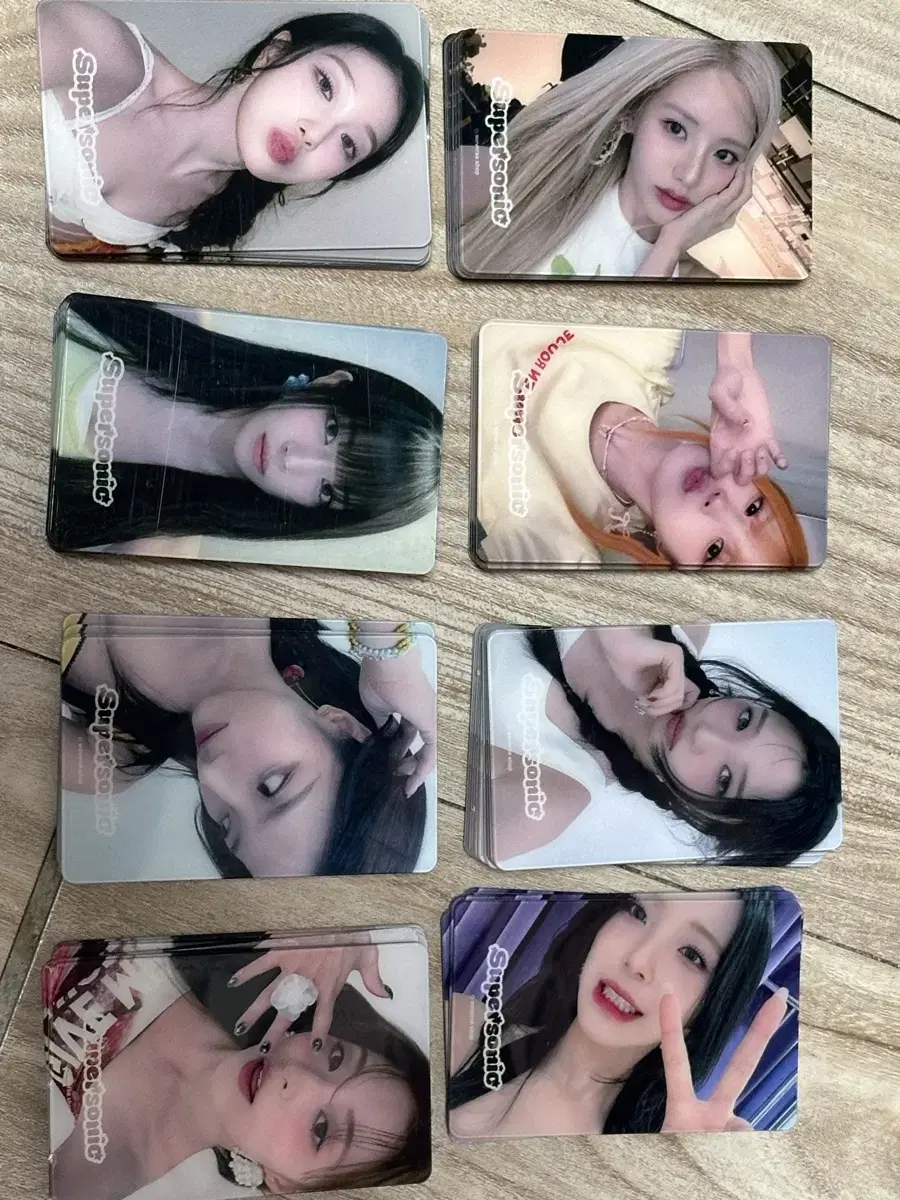 Fromis 9 weverse mirror photocard set man palm