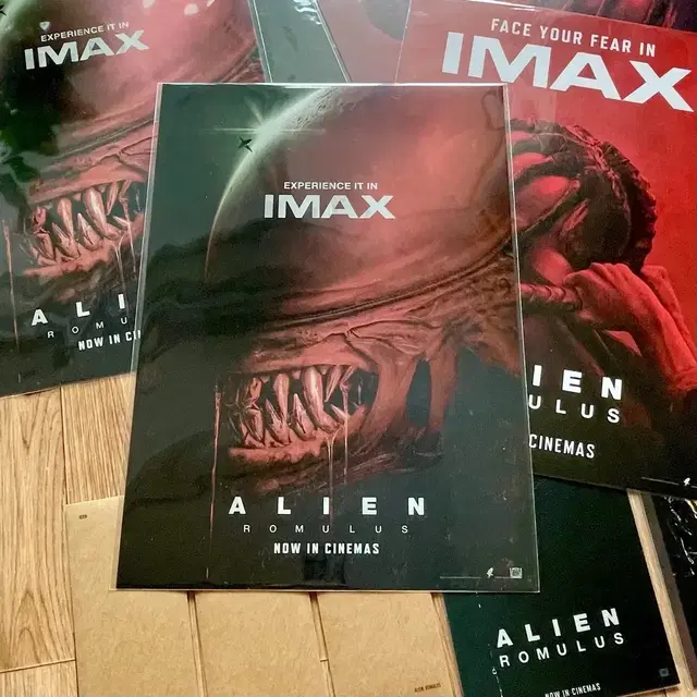 에이리언 아이맥스 포스터 1주차2주차IMAX 4DX TTT아트카드에일리언