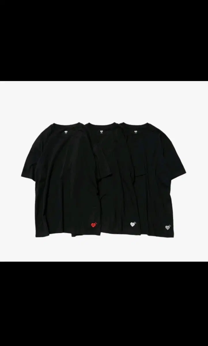 Humanmade Short Sleeve 3ps Black M + Envelope Lowest Price