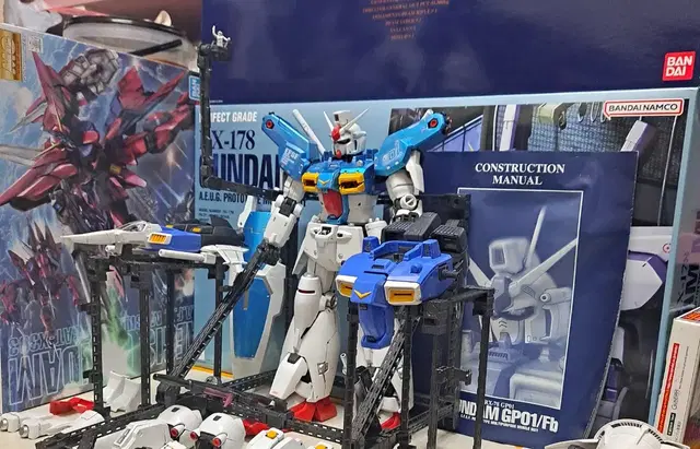 PG GP01 재피 풀버니언 건담 도색작!!!