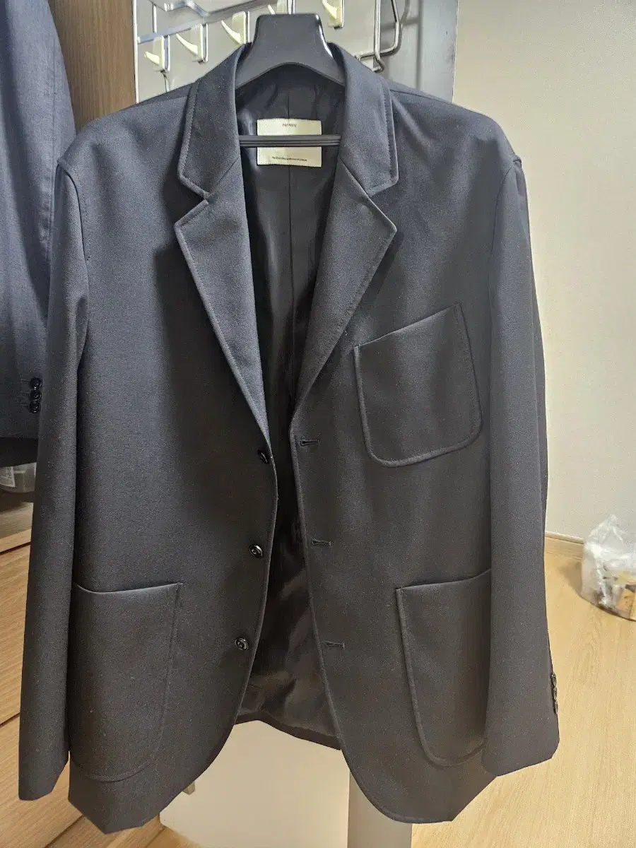 Pottery Wool Sports Jacket Black