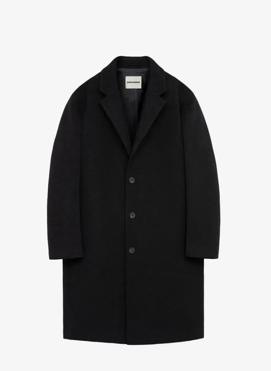 [XL] Insilence Soloist Cashmere Coat Black