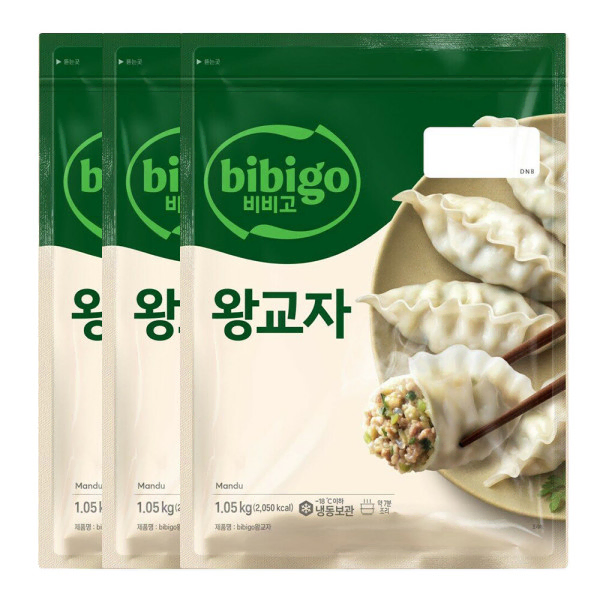 무료배송-비비고 왕교자 1.05kg 3개 (총 3.15kg) 만두