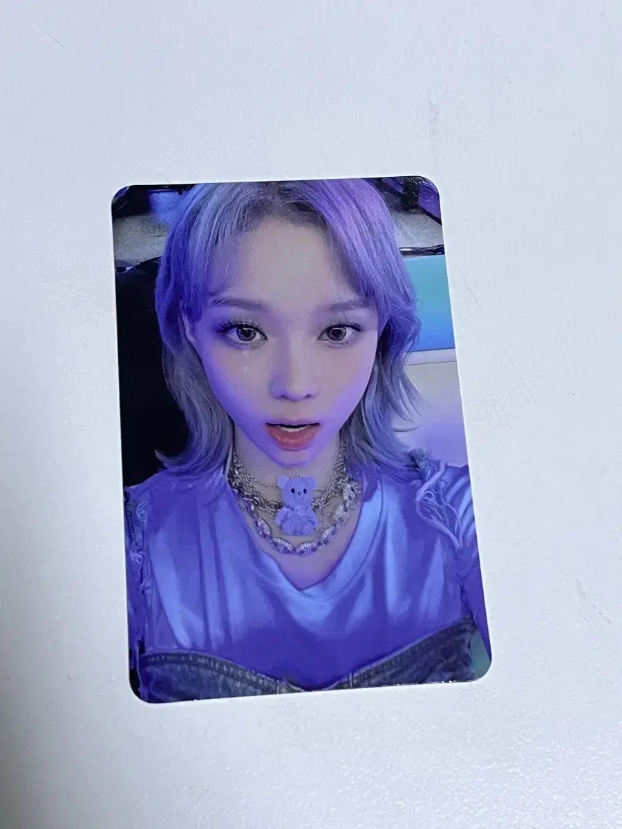 Aespa Girls winter unreleased photocard USOfficial Photocard