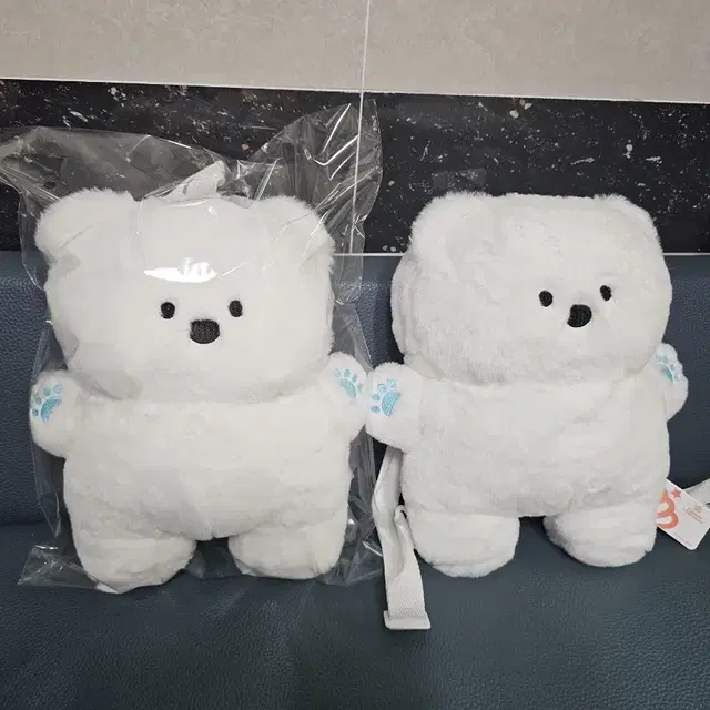 귀여운 곰 백곰 곰돌이 백팩 가방 인형 새거 팔아요