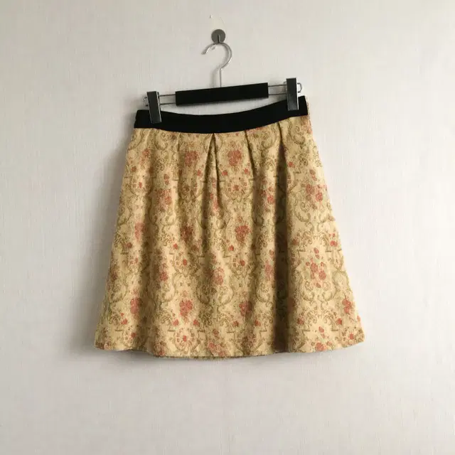 Jill stuart flower pattern mini skirt