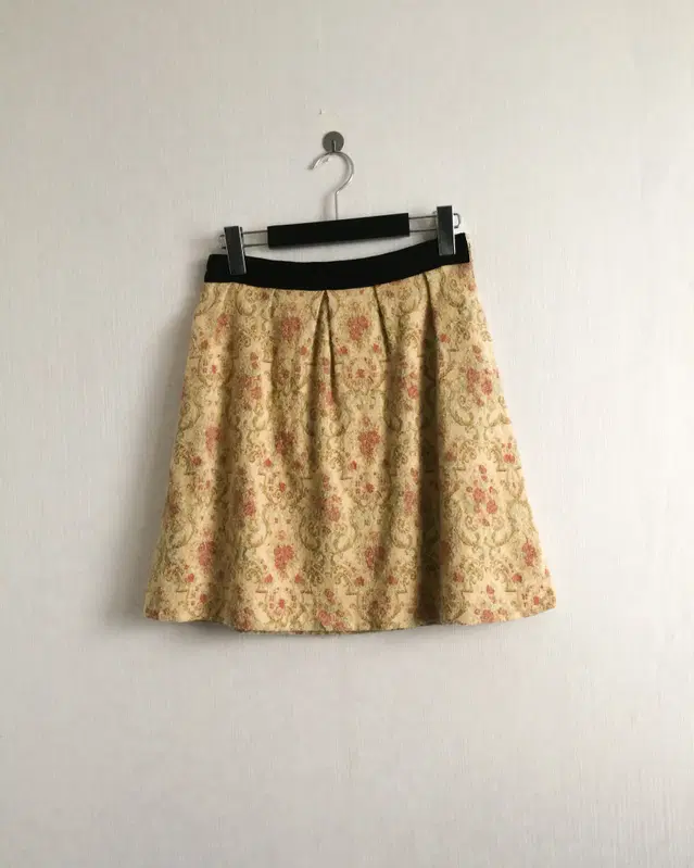 Jill stuart flower pattern mini skirt