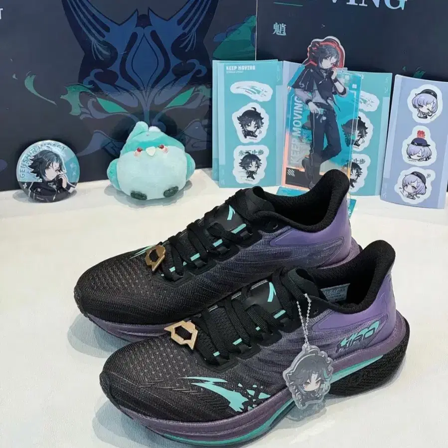 안타 러닝화 x 원신 Anta Mach4 running shoes