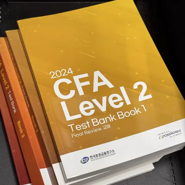 CFA Level2 2024 슈웨이저+테스트뱅크