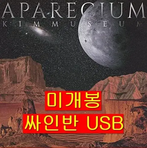 김뮤지엄 - APARECIUM (미개봉, 싸인반, USB)