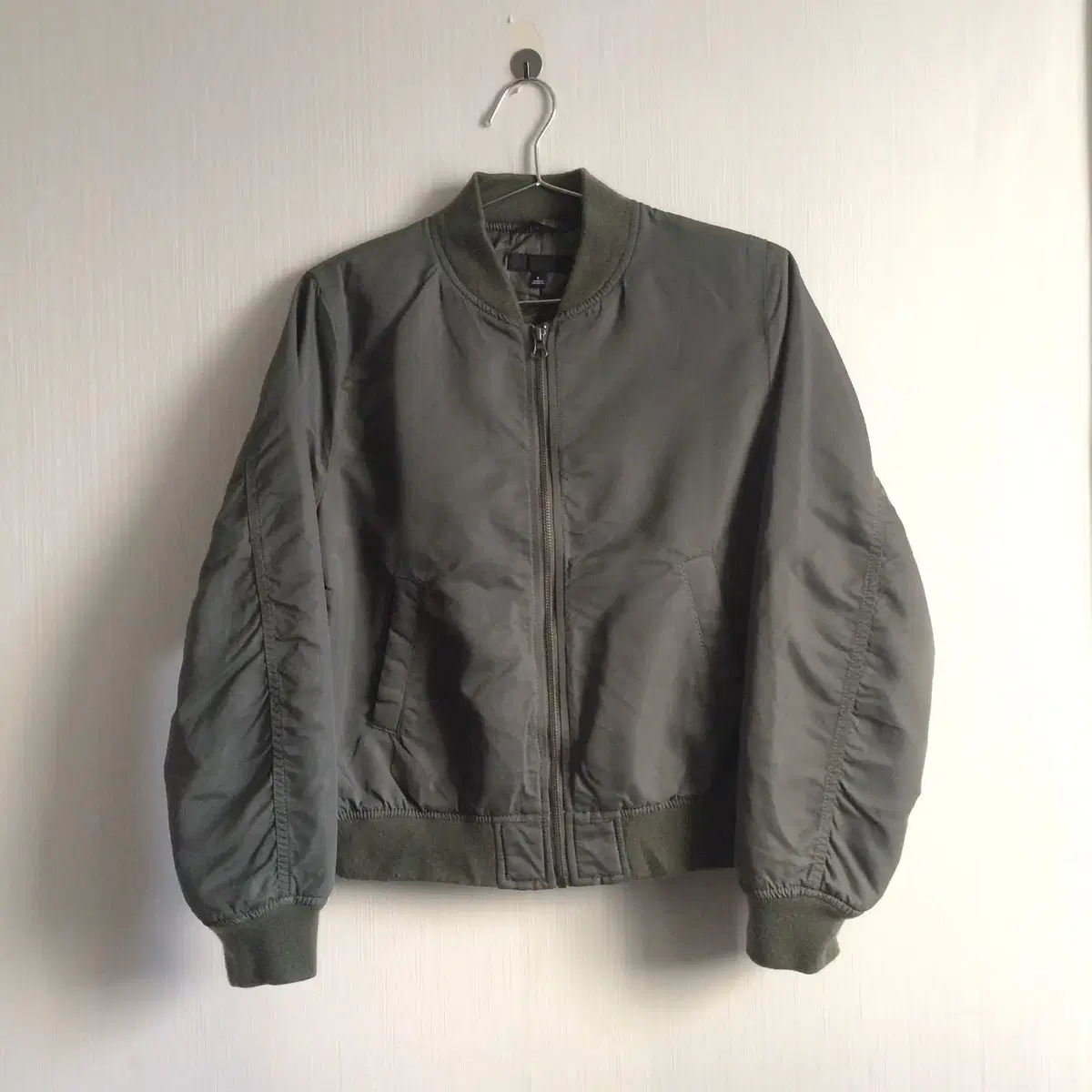 poly bomber jacket