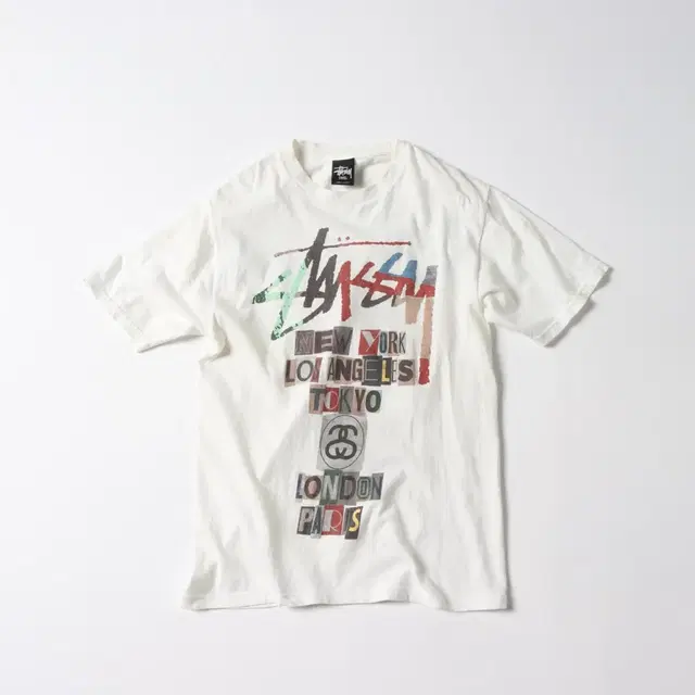 stussy 스투시 랜섬 월드 투어 티셔츠