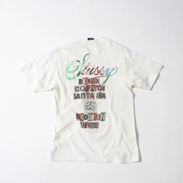 stussy 스투시 랜섬 월드 투어 티셔츠