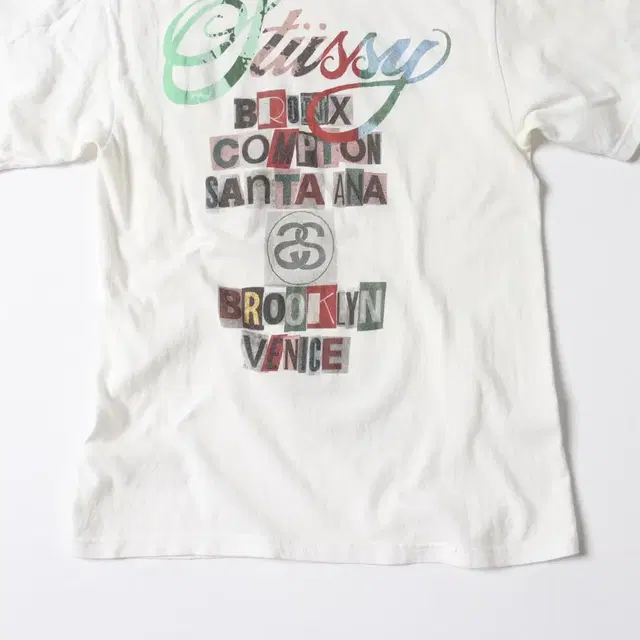 stussy 스투시 랜섬 월드 투어 티셔츠