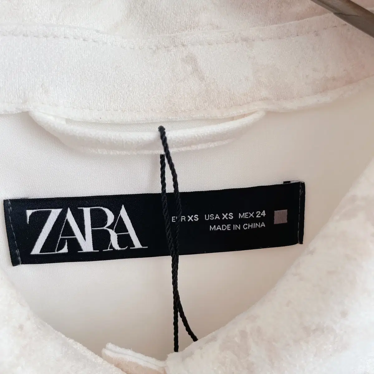 22SS ZARA 에코 스웨이드 자켓