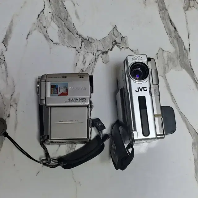 캠코더 2개 일괄 JVC / 캐논 6mm 미니dv 디지털 캠코더