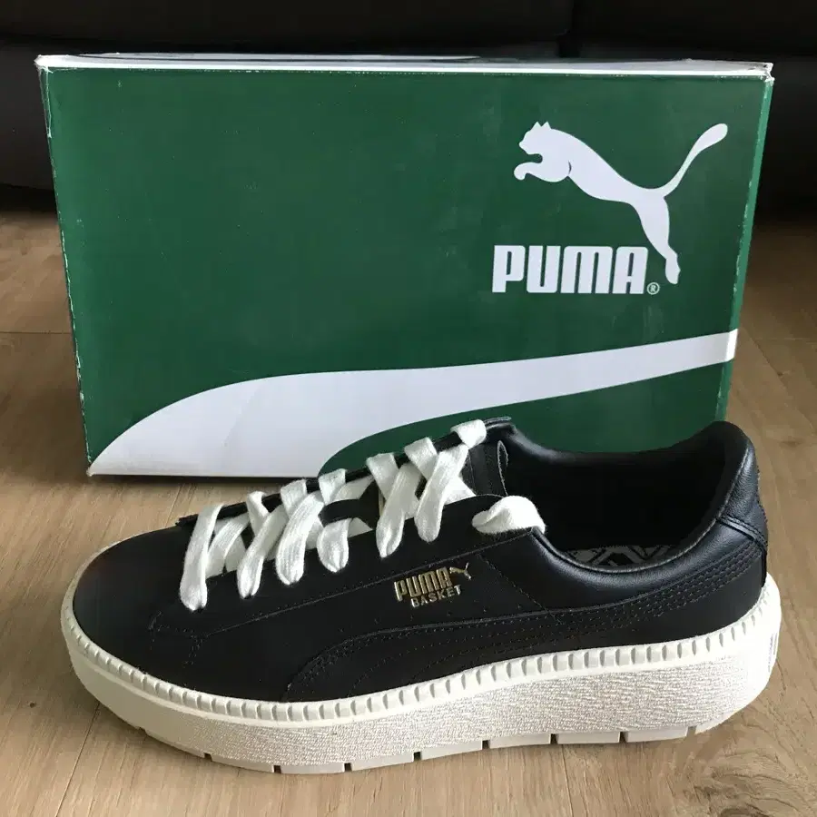 (새상품) puma 푸마 바스켓 플랫폼 운동화 250