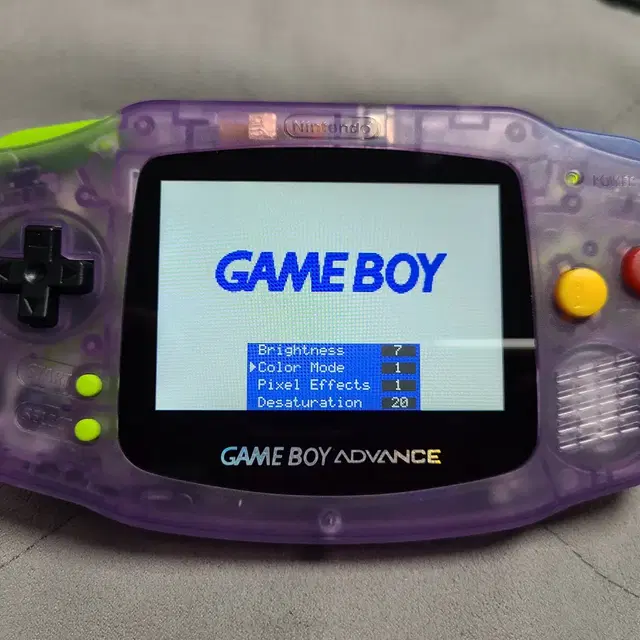 GBA IPS V5 라미네이트 백라이트 팝니다