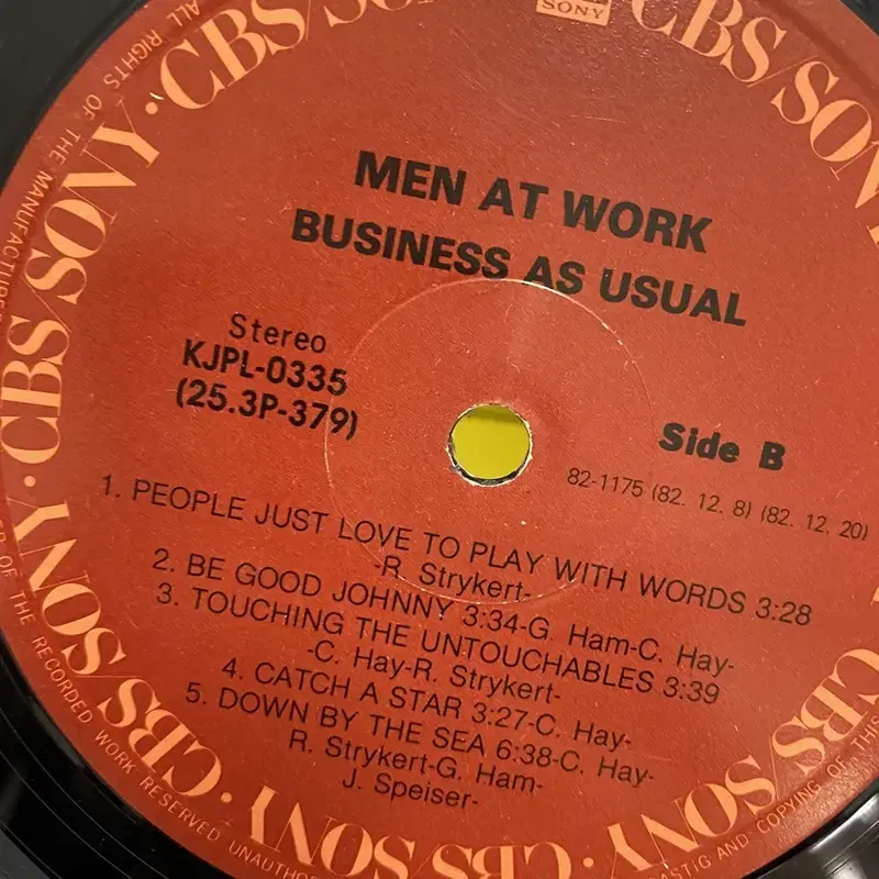 MEN AT WORK LP / C2075