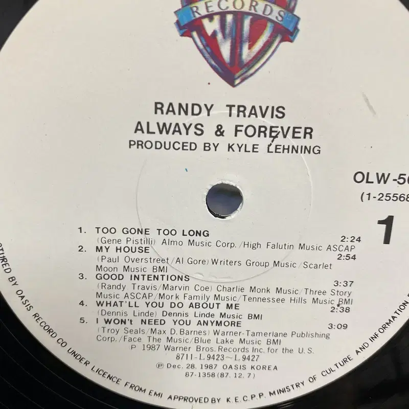 RANDY TRAVIS LP / C2083.