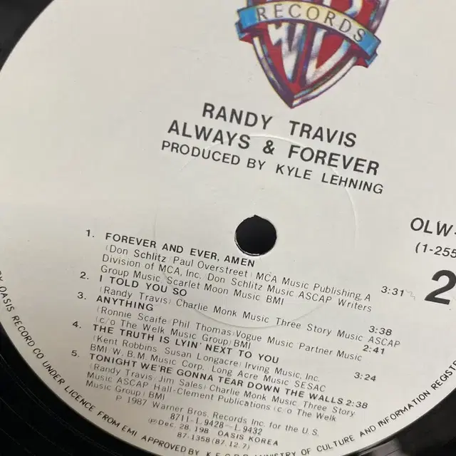 RANDY TRAVIS LP / C2098