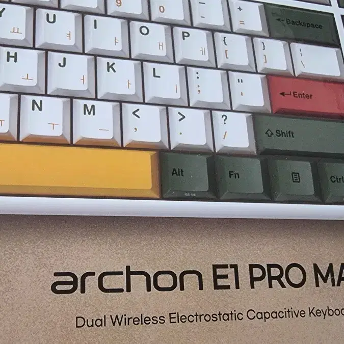 프리플로우 아콘 archon E1 PRO MAX 무접점키보드 솔저 30g