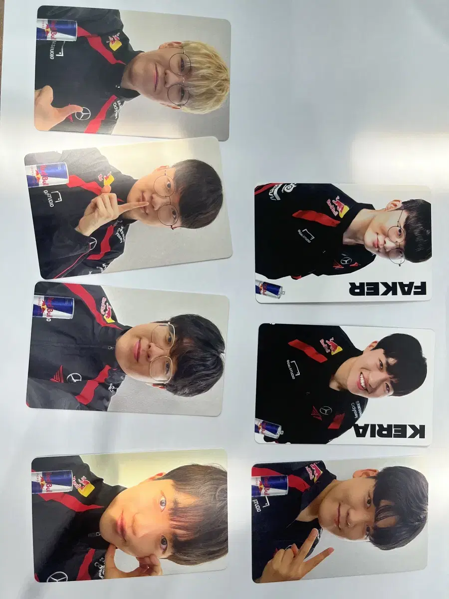 T1 Red Bull photocard T1 Photo Card