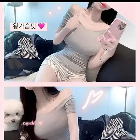 글램니 바니 반팔티