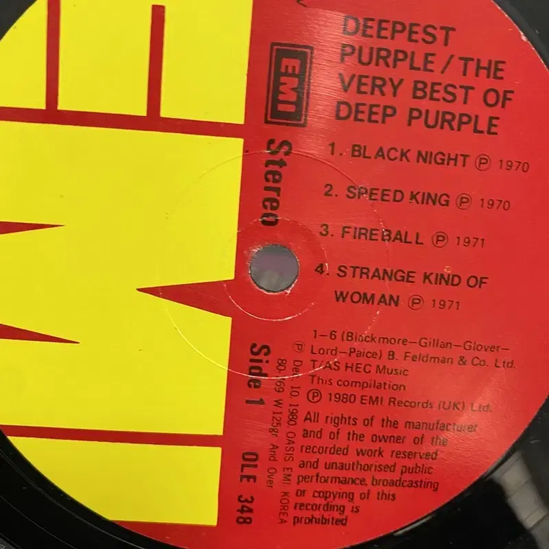 DEEPEST PURPLE LP / C2414