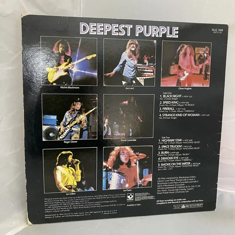 DEEPEST PURPLE LP / C2415